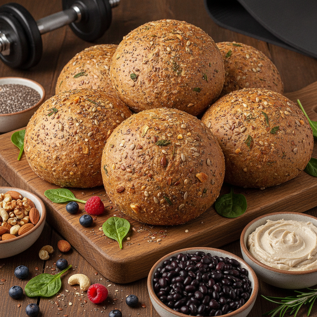 Pão sem farinha: alternativa nutritiva, rica em proteínas e fibras, isenta de glúten e ovos