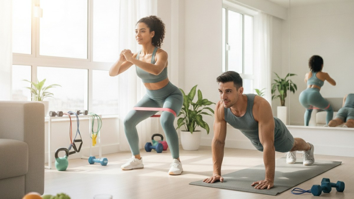 Ganho de Músculos em Casa: Exercícios e Métodos