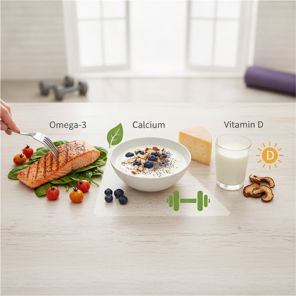 Almoço completo: rico em ômega 3, cálcio e vitamina D. Uma opção fácil e econômica.
