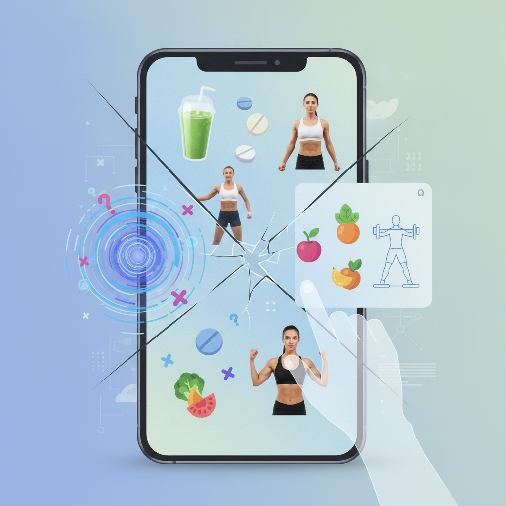 Pesquisa revela que quase 70% das dicas de dieta no TikTok e Instagram são enganosas