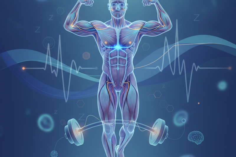 Sono profundo: Pesquisa revela circuito que contribui para o fortalecimento muscular