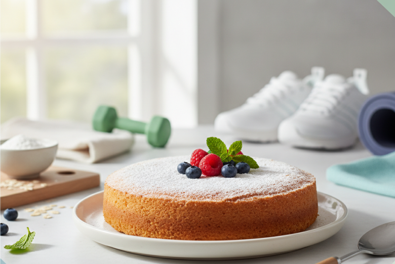 Bolo de leite em pó sem açúcar e glúten: uma receita fácil para o bem-estar