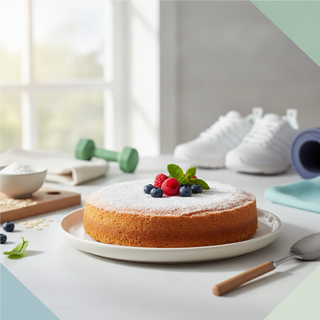 Bolo de leite em pó sem açúcar e glúten: uma receita fácil para o bem-estar