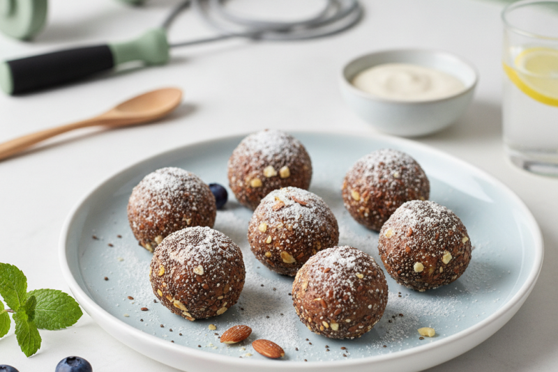 Bolinho proteico e low carb: receita rápida, com poucas calorias e sem glúten